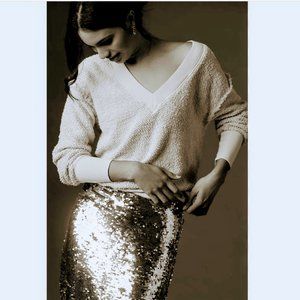 Brand New T. LA ZURI DISTRESSED SWEATSHIRT